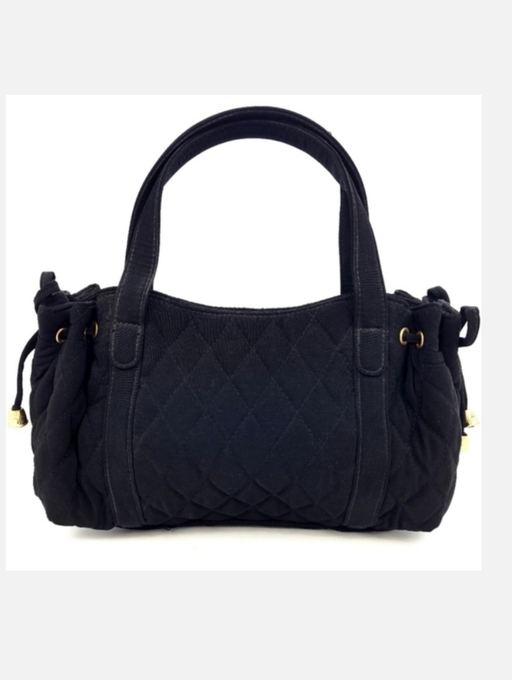 Vera Bradley Baguette Hand Bag Black